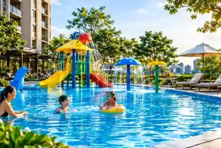 Swimming Pool at Vaibhavlaxmi Rhythm 51